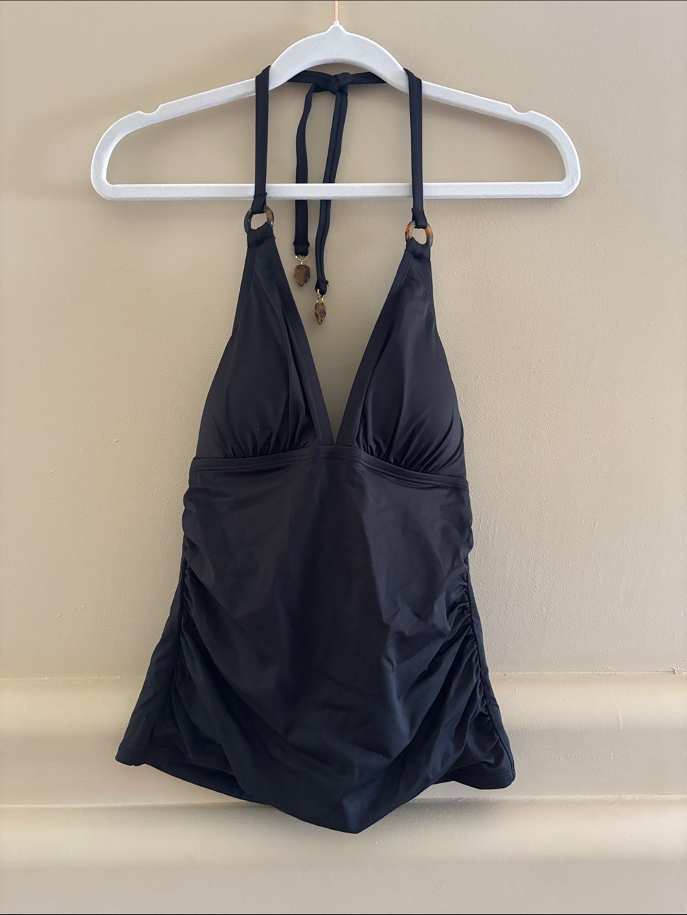 Tommy Bahama Pearl Tankini. Black. XS. NWT.
